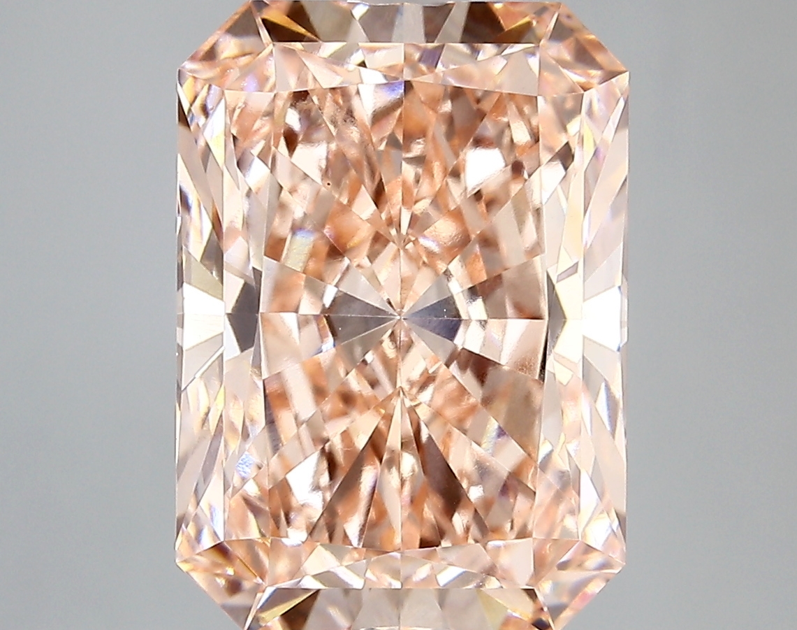 6.11ct FANCY INTENSE  PINK VS2 Radiant (IGI)