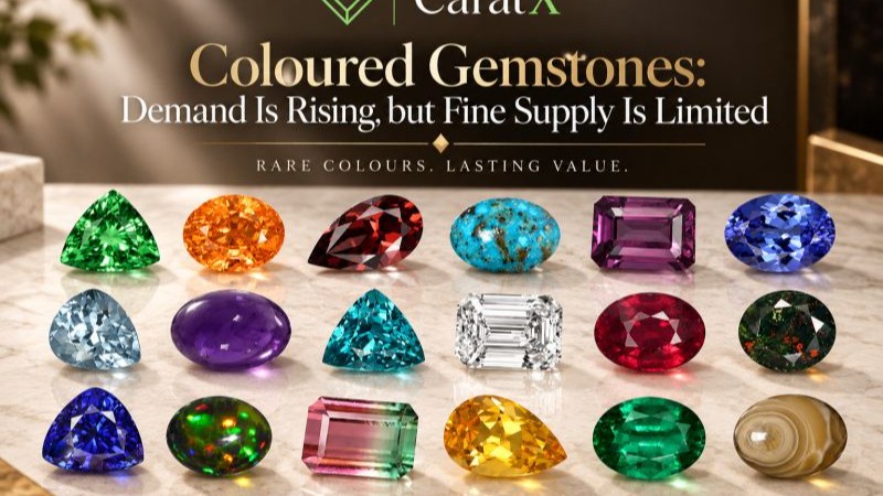 Coloured Gemstones in 2026: Rising Demand, Shrinking Supply, and the New Rules of a Rarer Market