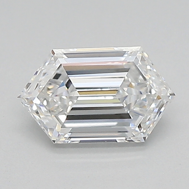 0.72ct D VVS2 Long Hexagon (IGI)