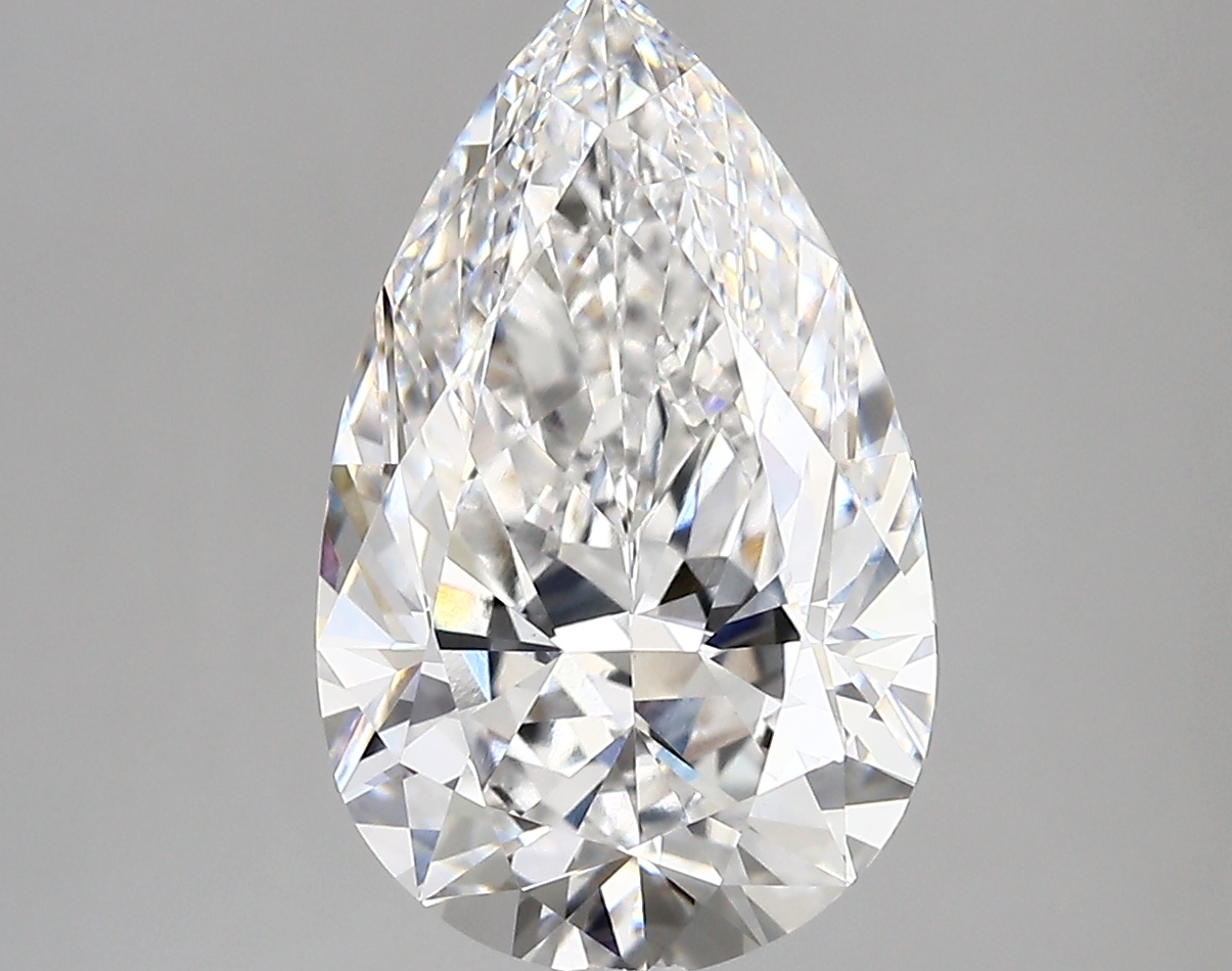 3.92ct D VVS2 Pear (IGI)