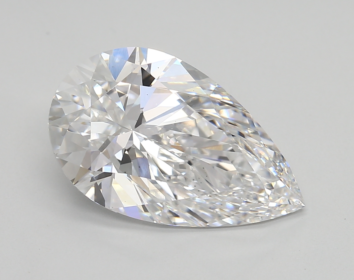 4.52ct D VS2 Pear (IGI)