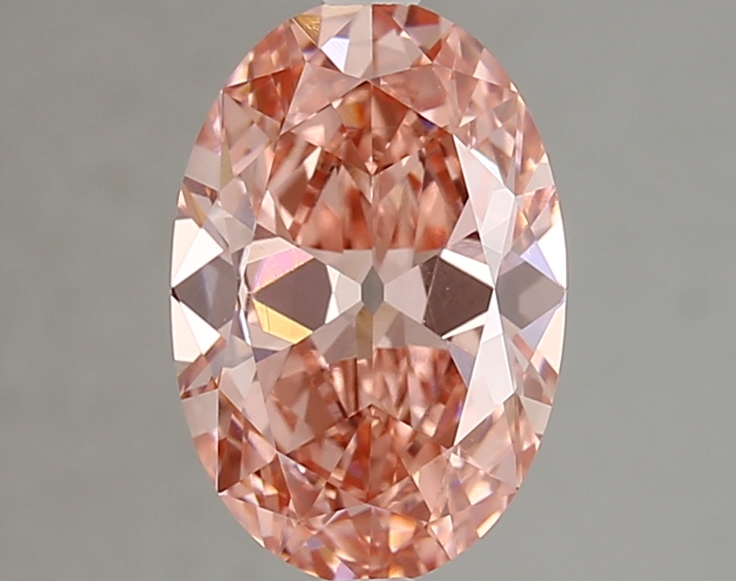2.32ct FANCY VIVID  PINK VVS2 Oval Old Miner (IGI)