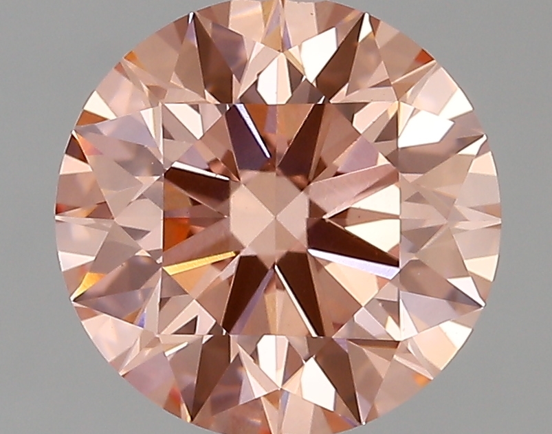 3.02ct FANCY VIVID  PINK VS1 Round (IGI)