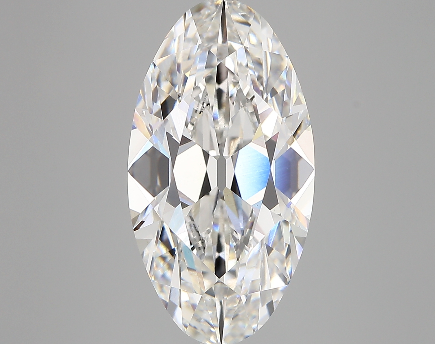 6.14ct F VVS2 Moval (IGI)