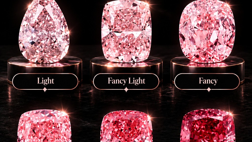Pink Diamonds: From Soft Blush to Deep Red-Pink, The Complete Guide to Nature's Rarest Treasures -