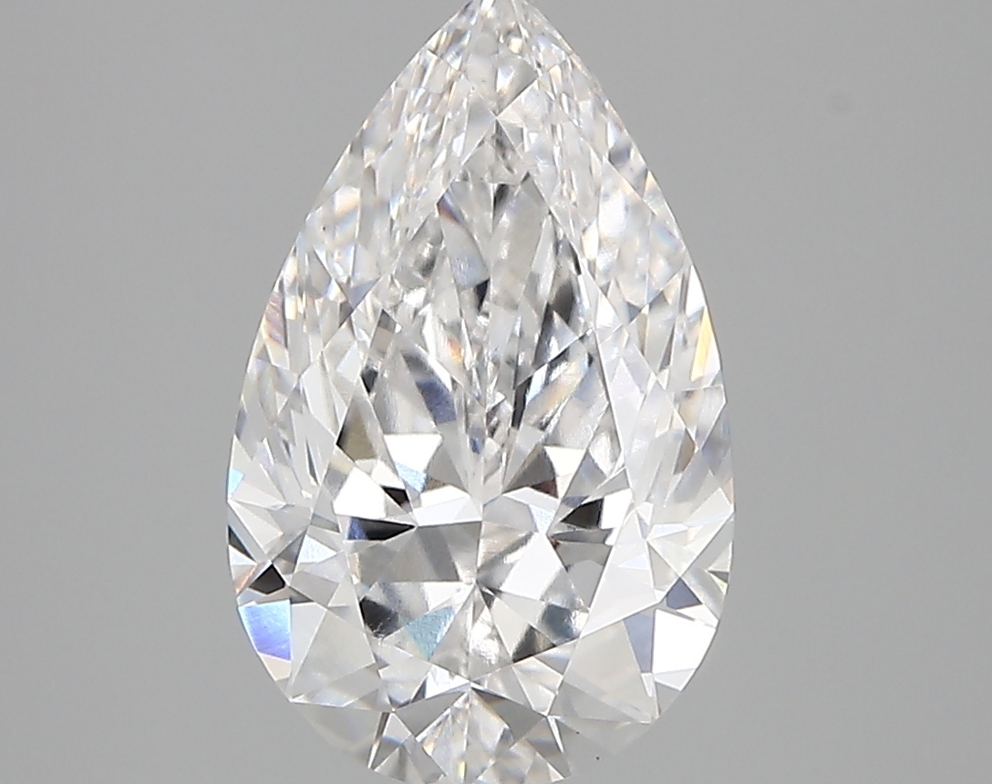 3.02ct D VVS2 Pear (IGI)