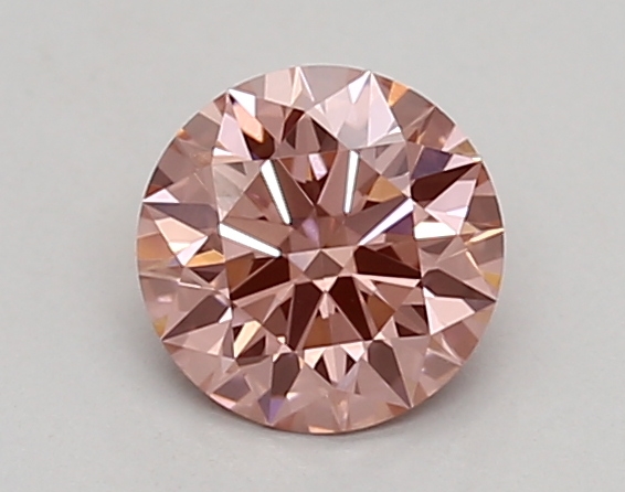 0.55ct FANCY VIVID  PINK VVS2 Round (IGI)