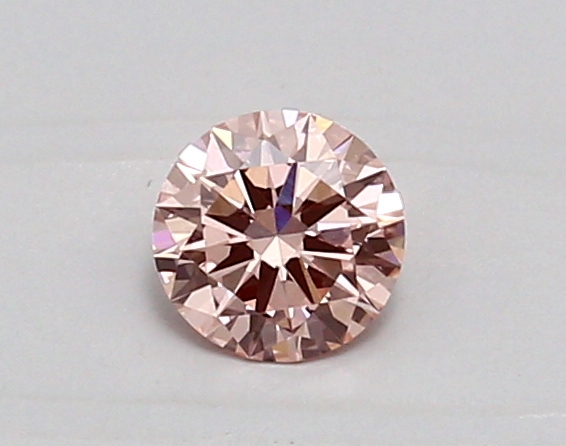 0.43ct FANCY VIVID  PINK VVS2 Round (IGI)