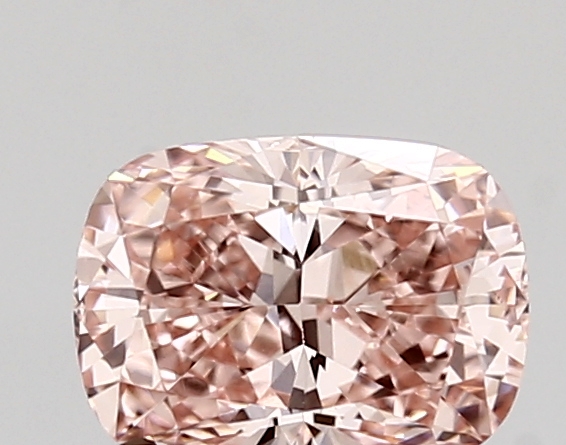 0.87ct FANCY INTENSE  PINK VVS1 Cushion (IGI)