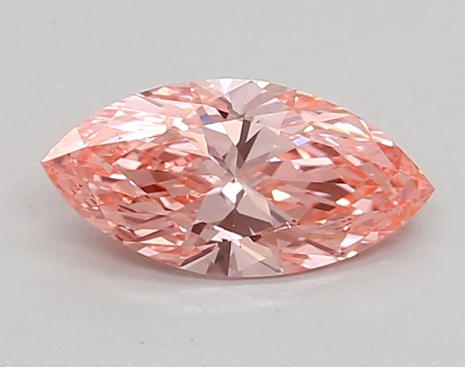 0.62ct FANCY VIVID  PINK VS1 Marquise (IGI)