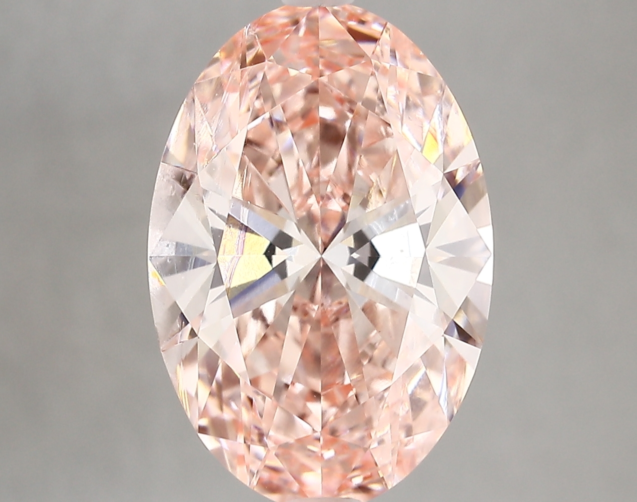 5.25ct FANCY INTENSE  PINK VS1 Oval (IGI)