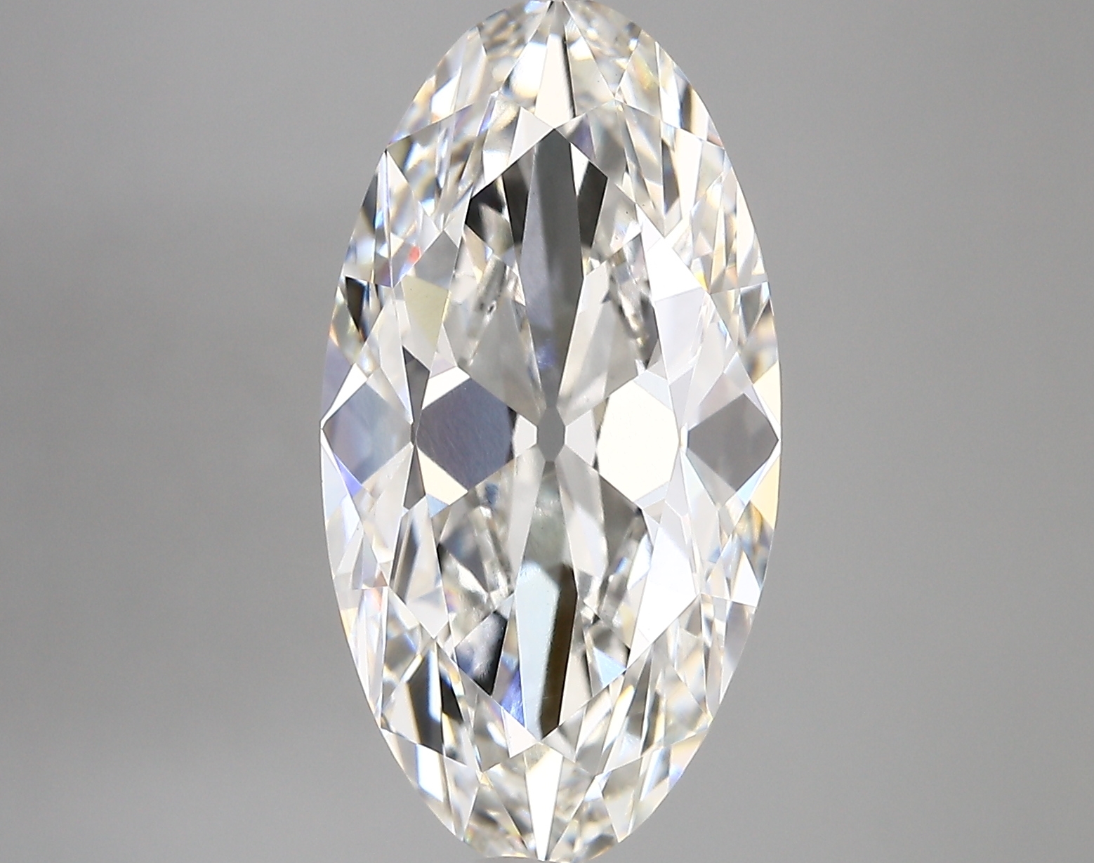 6.35ct F VVS2 Moval (IGI)