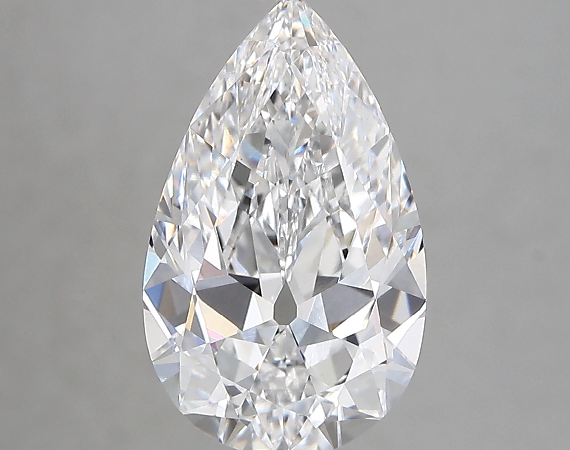 3.15ct D VVS2 Pear (IGI)