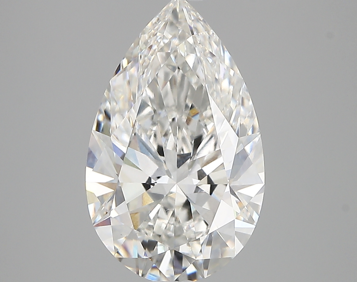 3.56ct F VVS2 Pear (IGI)