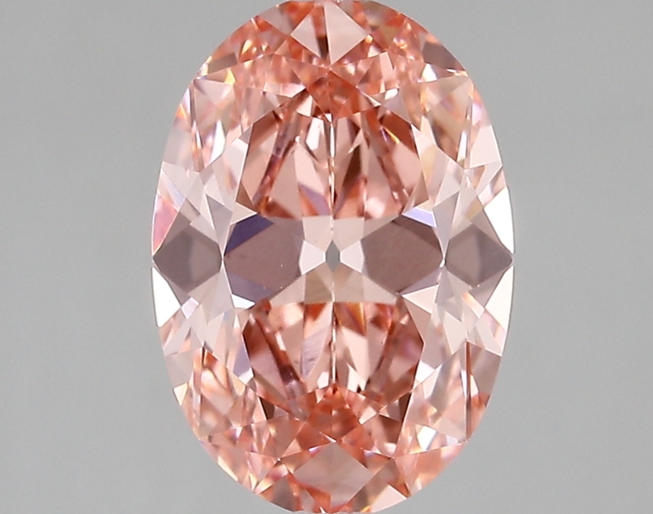 2.30ct FANCY VIVID  PINK VS1 Oval Old Miner (IGI)
