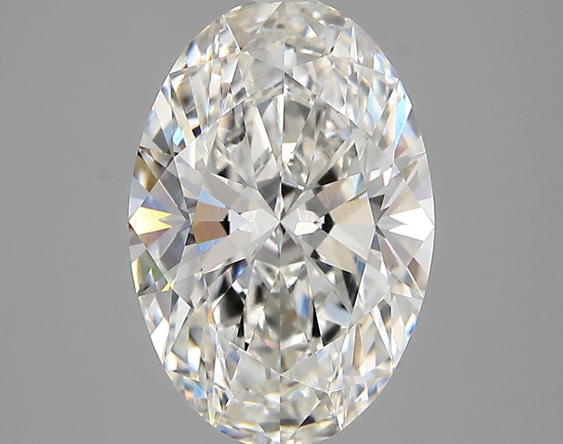3.43ct F VS2 Oval (IGI)