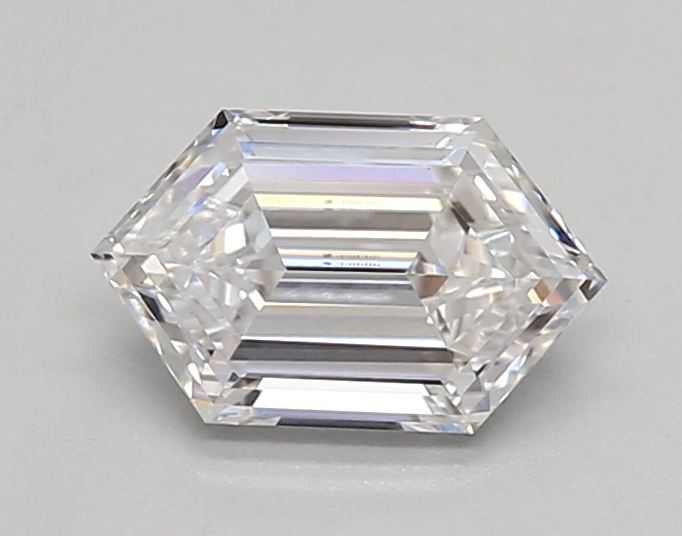 0.91ct D VVS2 Long Hexagon (IGI)