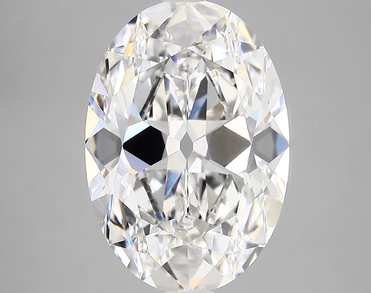 5.07ct F VVS2 Oval Old Miner (IGI)