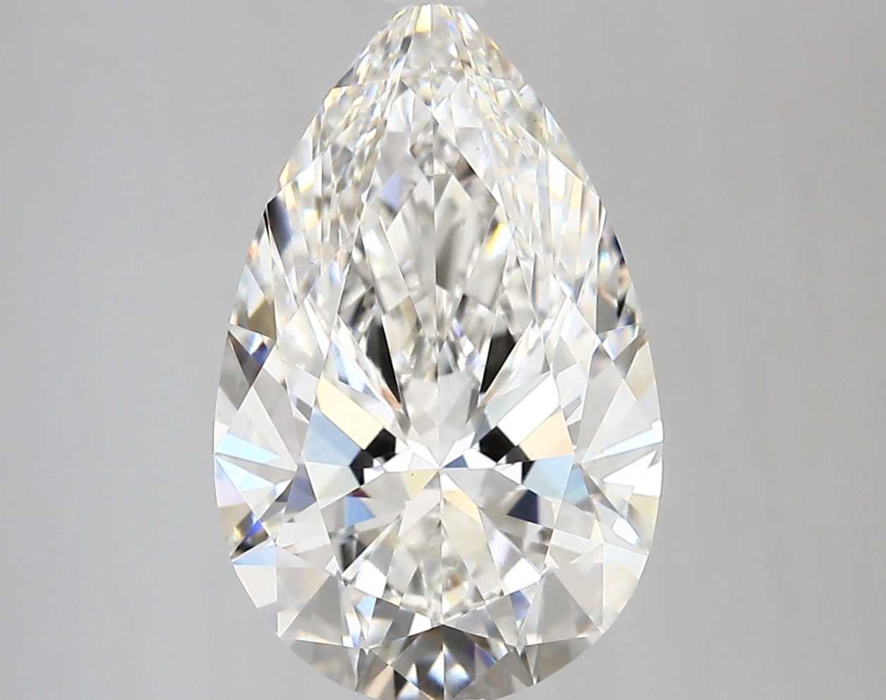 4.23ct F VS1 Pear (IGI)
