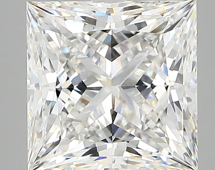 3.73ct F VVS2 Princess (IGI)