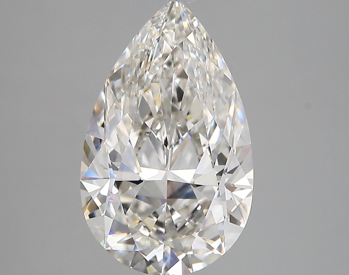 3.31ct F VS1 Pear (IGI)