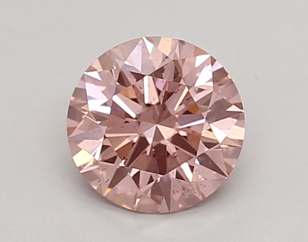0.69ct FANCY INTENSE  PINK SI1 Round (IGI)