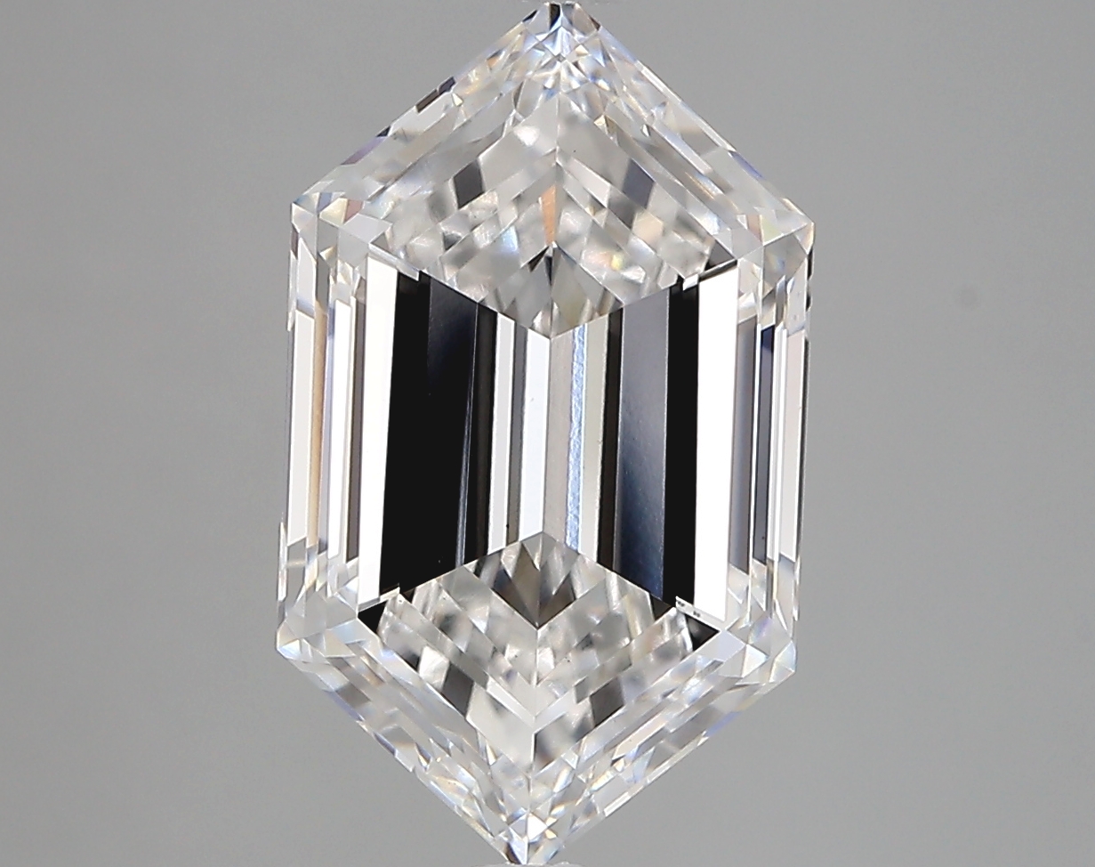 4.64ct D VS1 Long Hexagon (IGI)