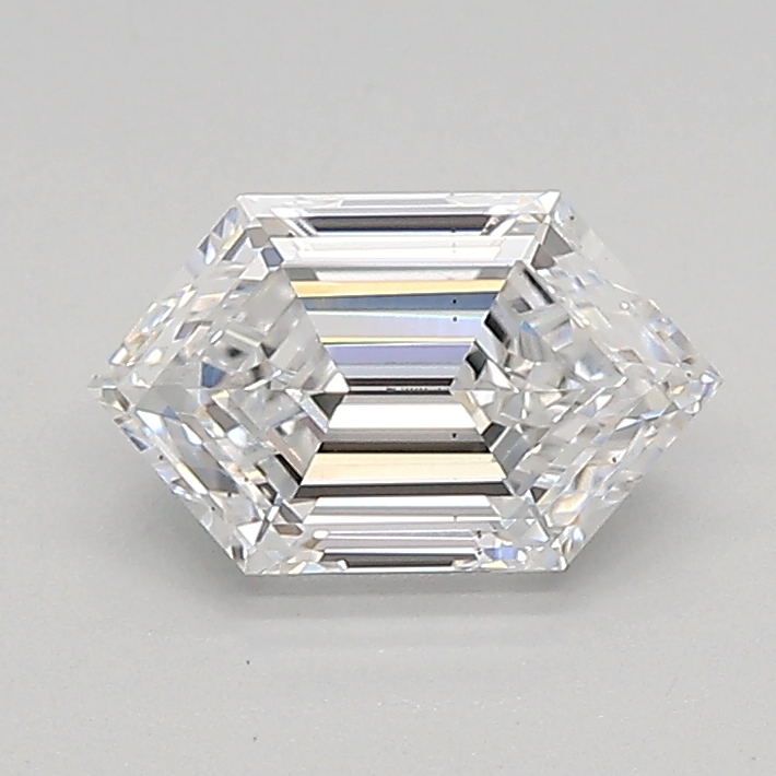0.87ct D VS2 Long Hexagon (IGI)