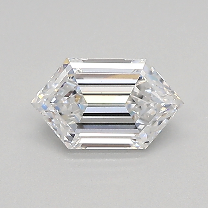 0.61ct D VS1 Long Hexagon (IGI)