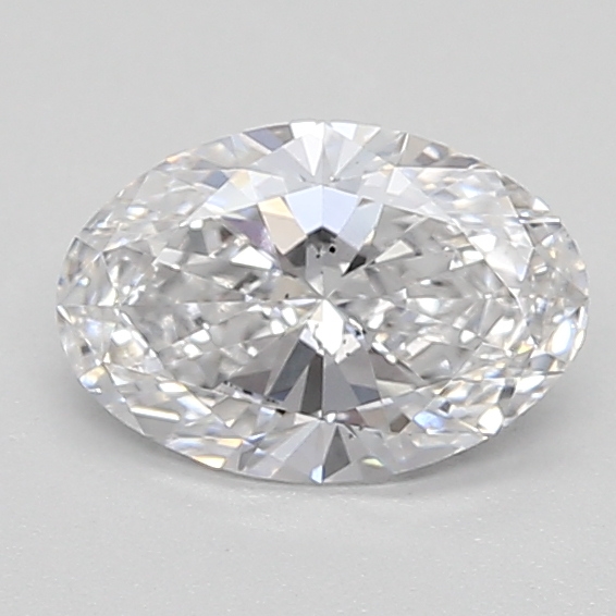 0.59ct D SI1 Oval (IGI)
