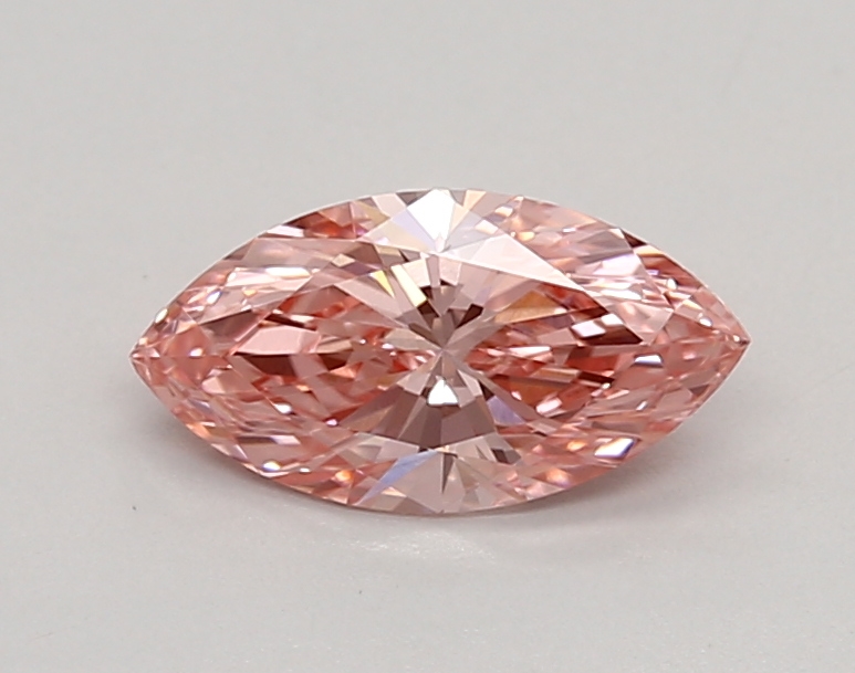0.70ct FANCY VIVID  PINK VS2 Marquise (IGI)