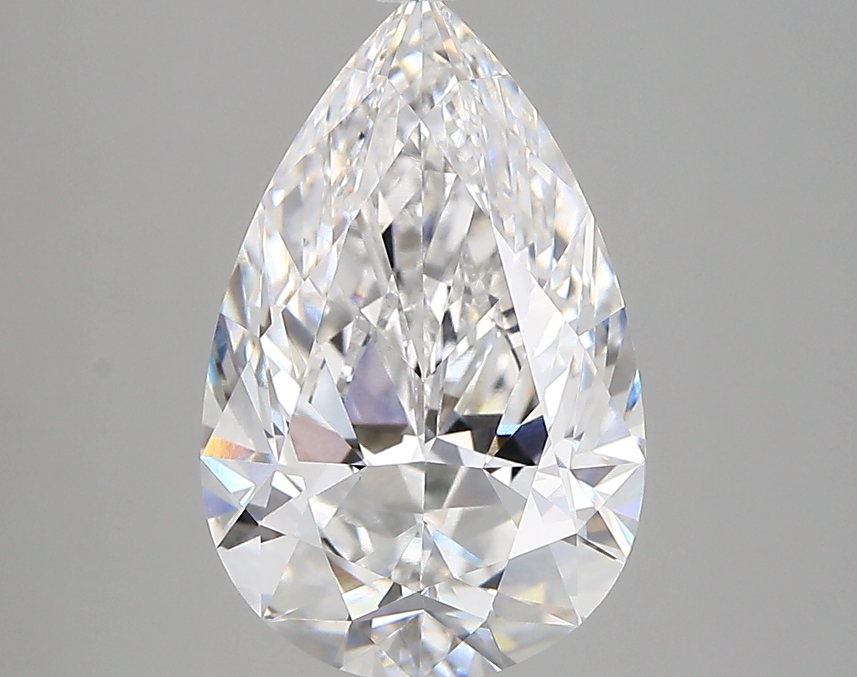 4.12ct D VVS2 Pear (IGI)