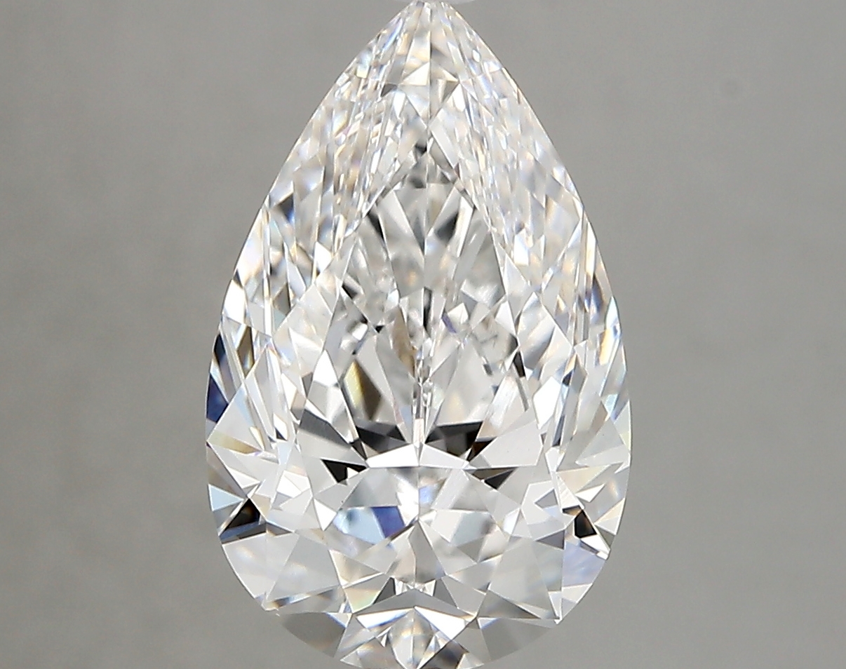 3.91ct D VVS2 Pear (IGI)