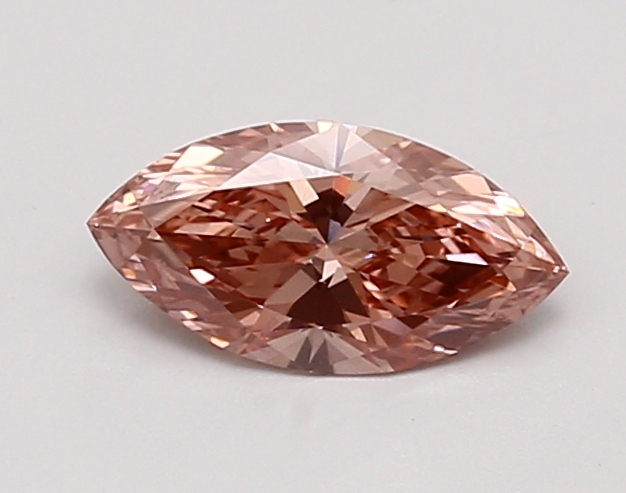 0.84ct FANCY VIVID  PINK VS1 Marquise (IGI)