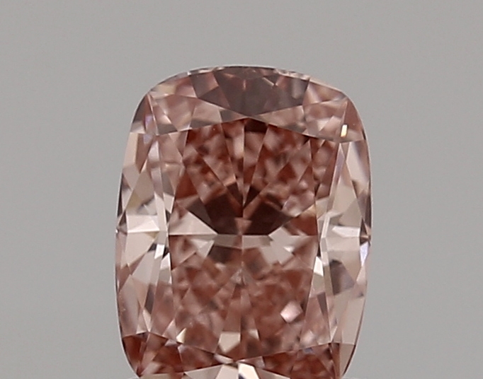 1.01ct FANCY VIVID  PINK VS1 Cushion (IGI)