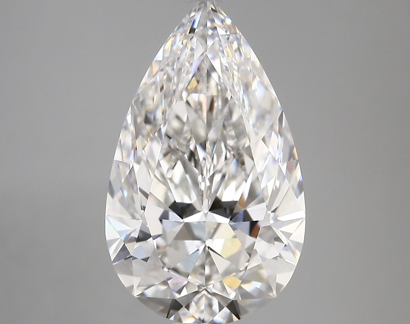 5.04ct F VS1 Pear (GIA)