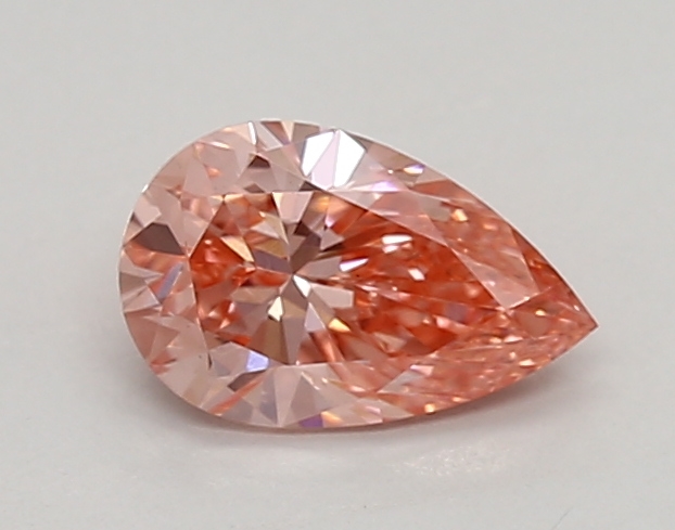 0.55ct FANCY VIVID  PINK VS1 Pear (IGI)