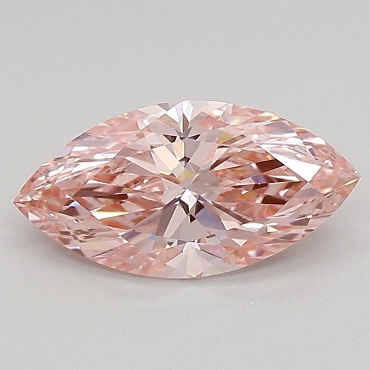0.96ct FANCY VIVID  PINK VVS2 Marquise (IGI)
