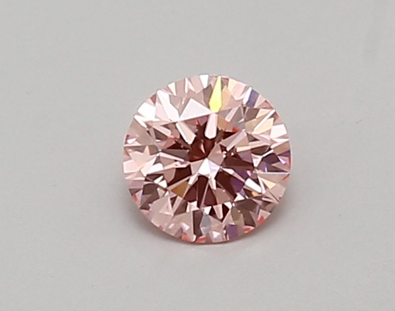 0.44ct FANCY VIVID  PINK VVS2 Round (IGI)