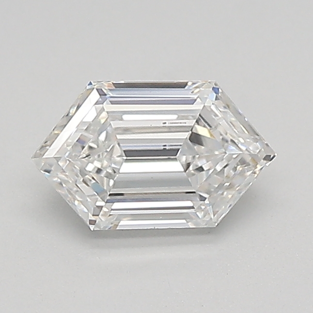 0.61ct E VVS2 Long Hexagon (IGI)