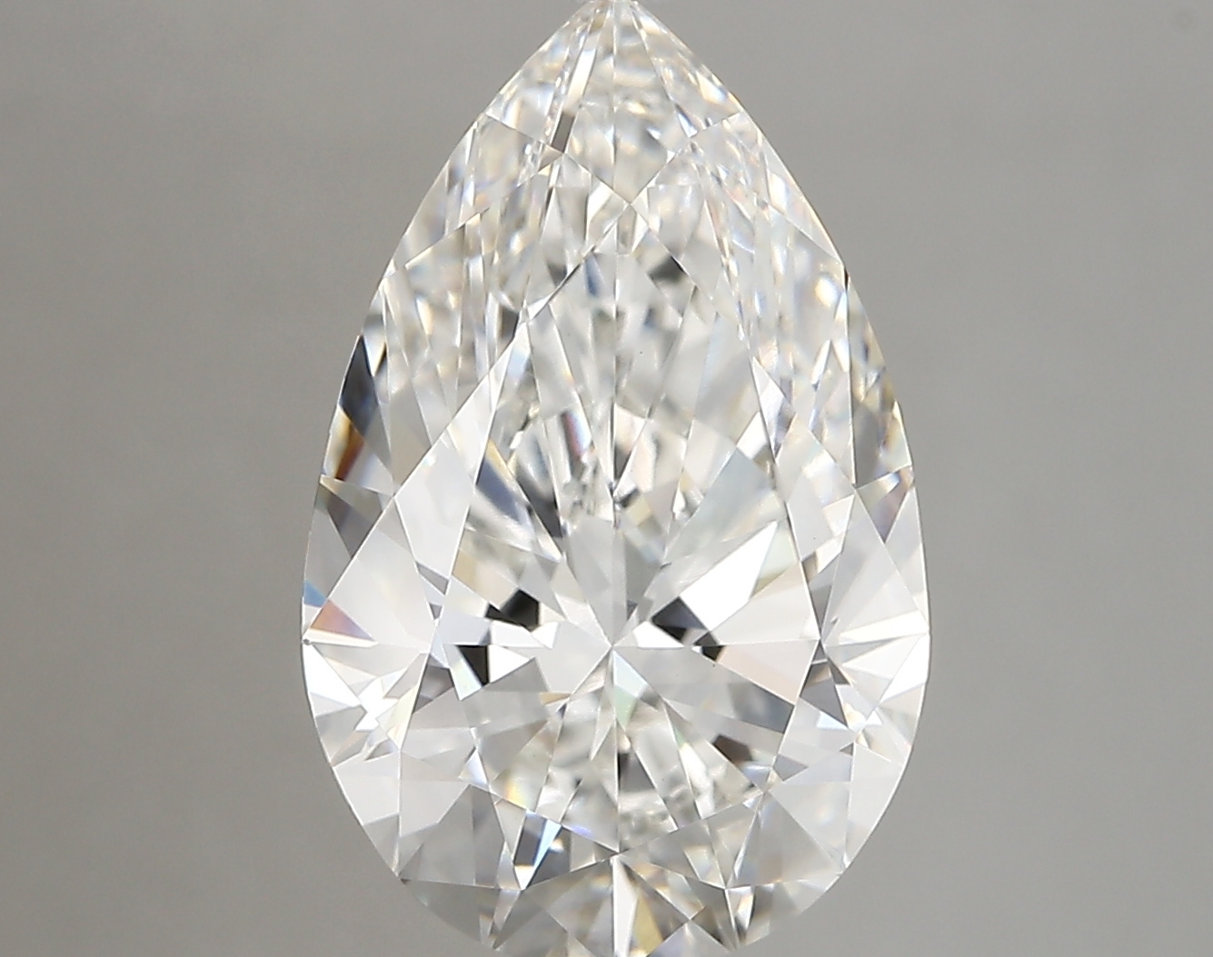 5.43ct F VVS2 Pear (IGI)