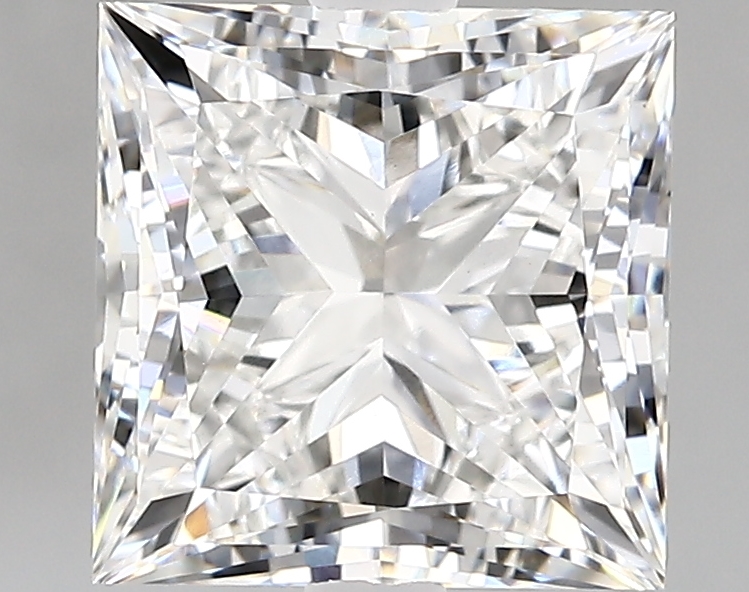 3.66ct F VVS2 Princess (IGI)