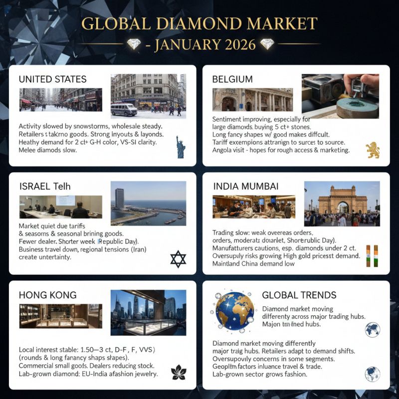 💎The Global Diamond Market: A Deep Dive into Regional Trends, Challenges, and Opportunities