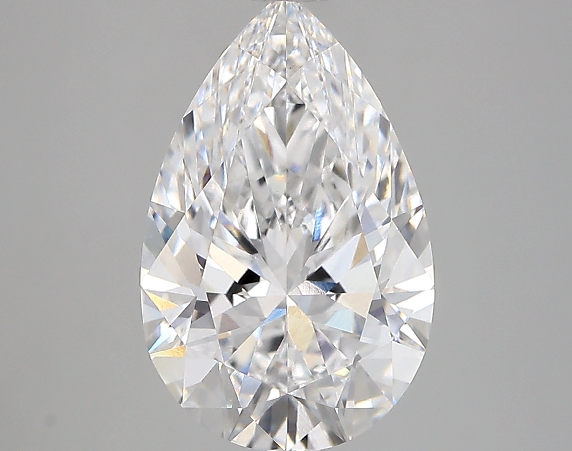 3.43ct D VVS2 Pear (IGI)