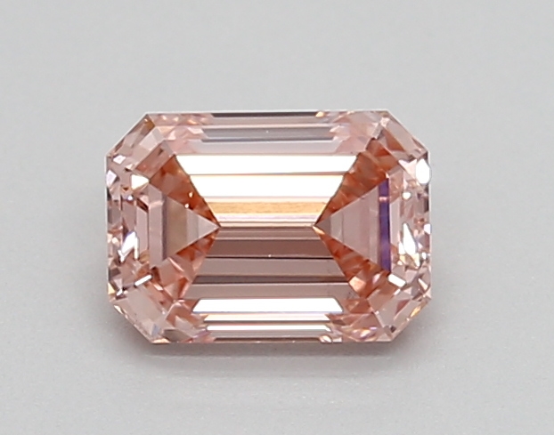 0.64ct FANCY VIVID  PINK VS2 Emerald (IGI)