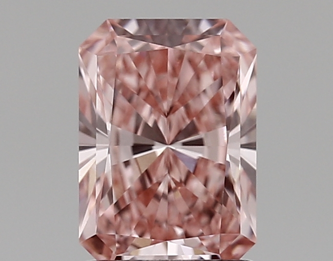 1.28ct FANCY VIVID  PINK VVS2 Radiant (IGI)