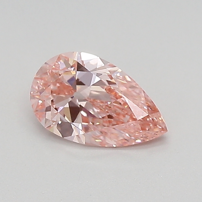 0.51ct FANCY VIVID  PINK VS2 Pear (IGI)