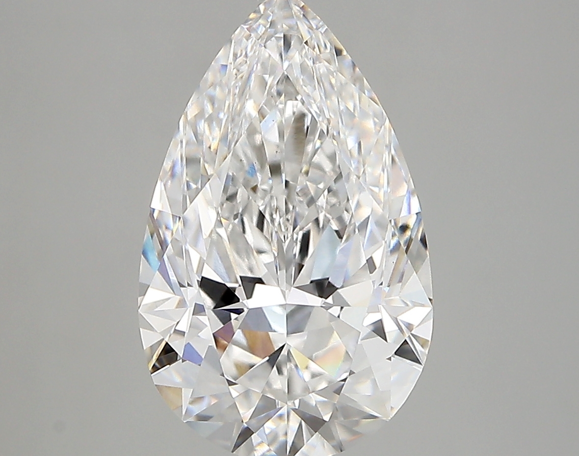 3.68ct D VVS2 Pear (IGI)