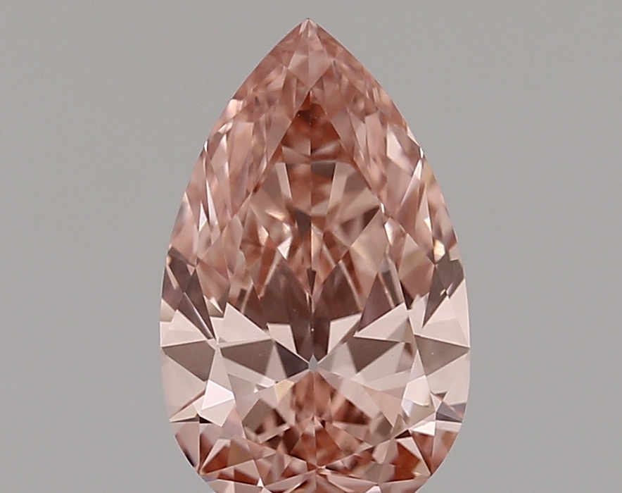 1.64ct FANCY VIVID  PINK VVS2 Pear (IGI)