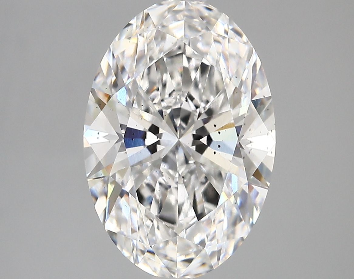 4.13ct D SI1 Oval (IGI)